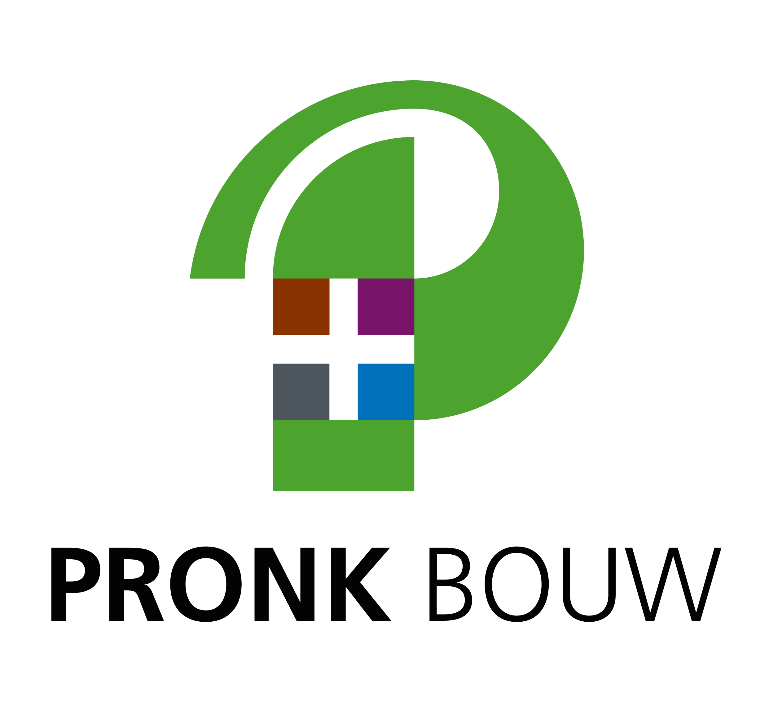 Pronk logo vierkant_gekleurdeP_zwartetekst (002) AFAS-LOGO